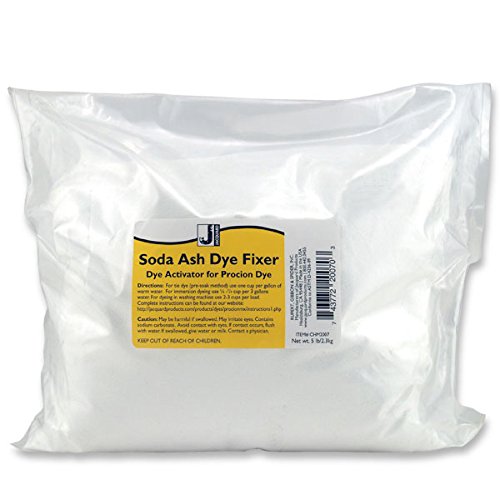 Jacquard Soda Ash Dye Fixer - 1 lb Bag for Vibrant Tie Dye
