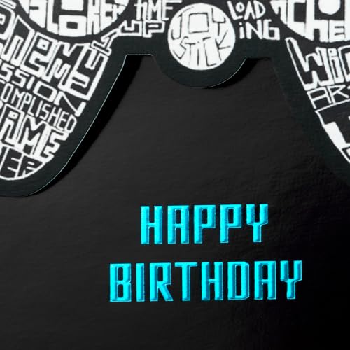 Hallmark Video Game Controller Birthday Card - Gamer Level Up