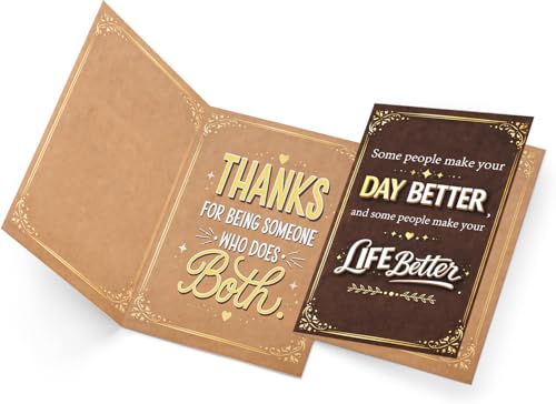 Elegant Thank You Card for Appreciation - FANCYLUCKY