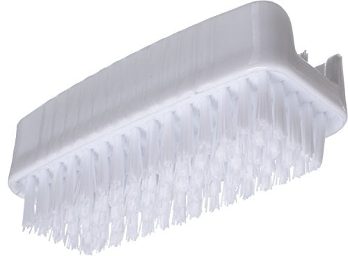 Carlisle Sparta Dual-Sided Plastic Hand and Nail Brush 3.5 Inch White