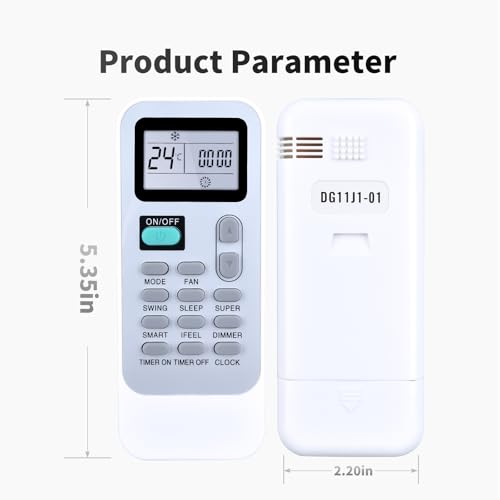ZWP Replacement Remote Control for Hisense Air Conditioners