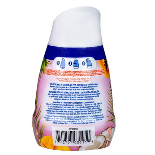 Clorox Fraganzia Hawaiian Escape Gel Air Freshener Cone - 6 Oz