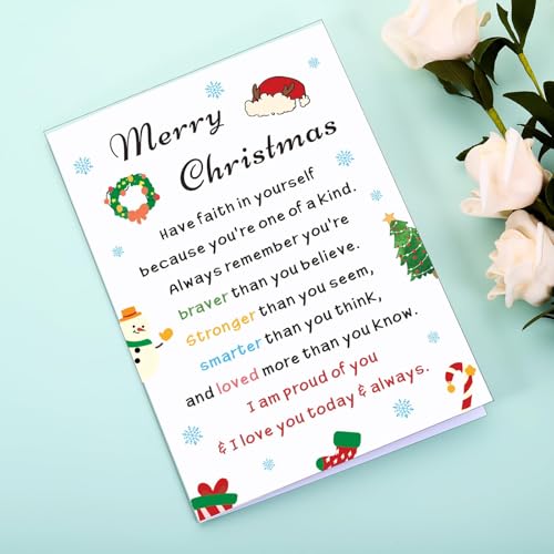 STVK Christmas Card for Secret Santa Gift Exchange - Fun & Creative