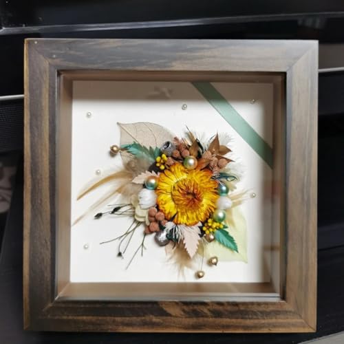 Asenfish 45-60pcs Natural Dried Flower Heads for Crafts & Decor