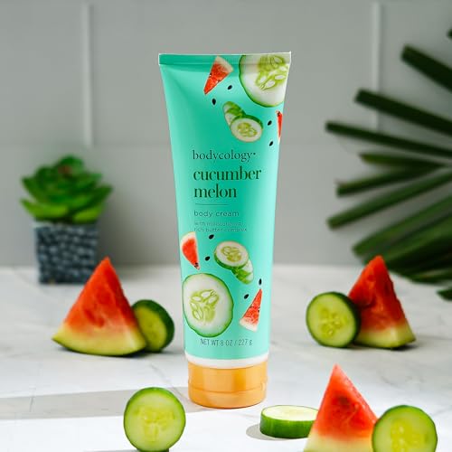 Bodycology Cucumber Melon Body Cream 8 oz