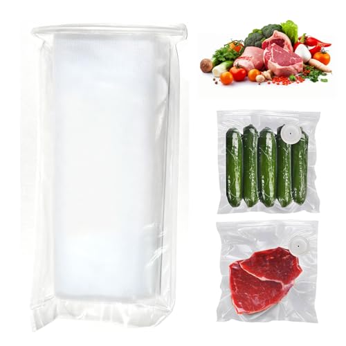 Reusable Vacuum Sealer Bags for Food Storage - BPA-Free, Leak-Proof, 10 Pack
