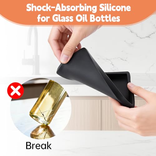 Silicone Oil Tray for Kitchen Counter - Non-Slip & Easy to Clean
