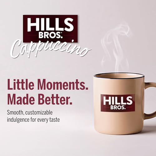 Hills Bros. Double Mocha Cappuccino Mix - Instant Coffee Drink, 16 oz