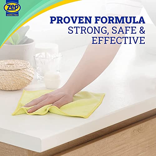 Zep Professional Foaming Bathroom Cleaner, Eucalyptus & Sea Salt, 32 Oz (6 Pack)