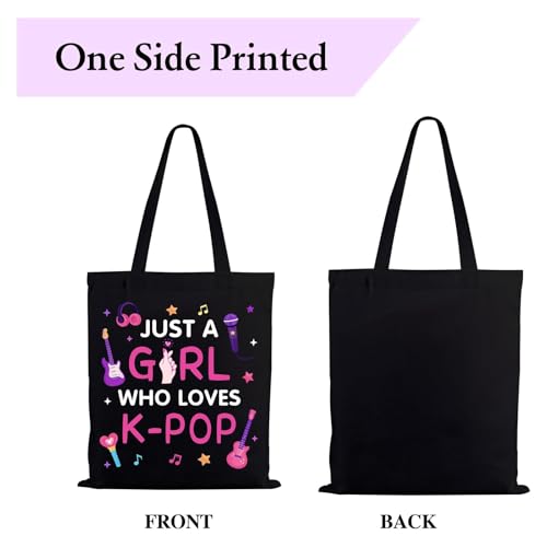 K-Pop Gift Tote Bag for Girls - Perfect for Music Lovers