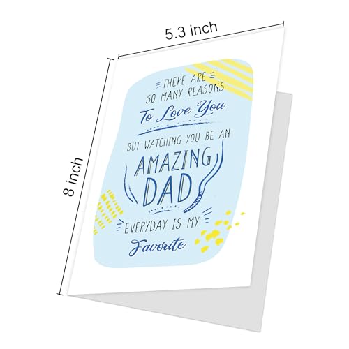 Heartfelt Father's Day Card for Husband – Touching Gift from Wife