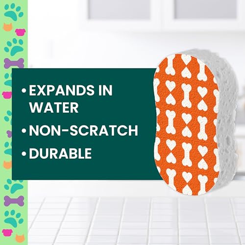 Scotch-Brite Dog Pop Up Non-Scratch Sponges - 3 Pack