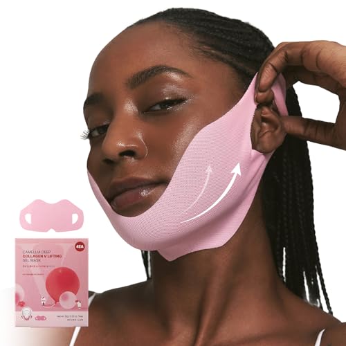 ROUND LAB Camellia Deep Collagen V Lifting Gel Mask, 1ea
