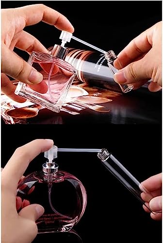 Refillable Perfume Atomizer & Cosmetic Dispenser Bottle 10 Pack