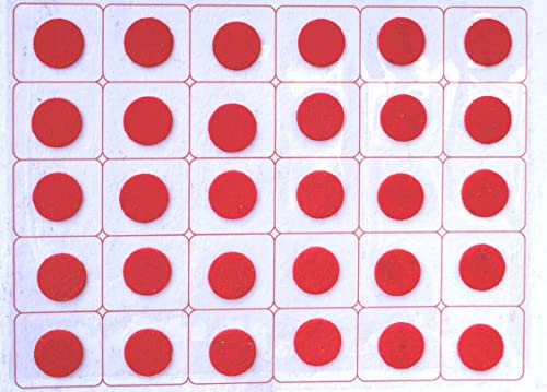 IS4A Red Bindi 360 Count Multi-Size Indian Forehead Body Jewelry Sticker