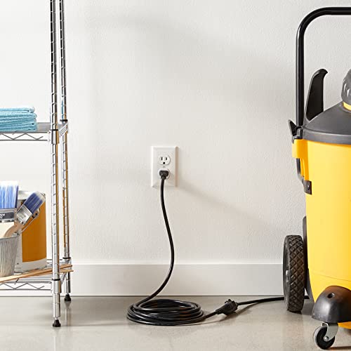 Amazon Basics 20 Ft Extension Cord - 3 Prong Indoor Power