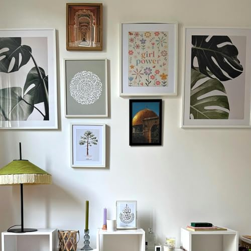 24 Pcs Self-Adhesive Picture Hangers - Invisible Wall Hooks in 3 Sizes