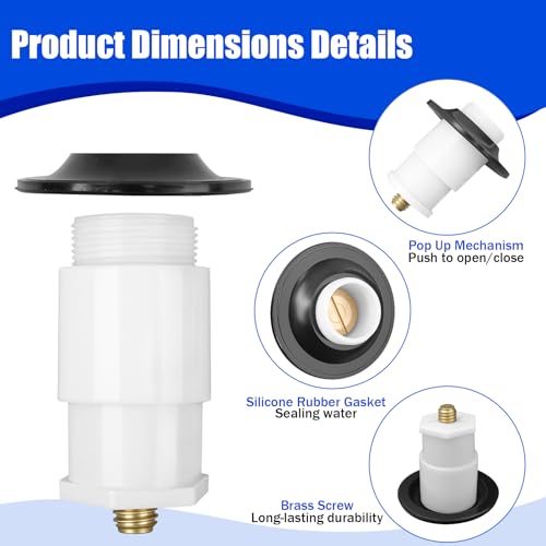 Kohler Bathtub Drain Stopper | Leak-Free Pop Up Assembly