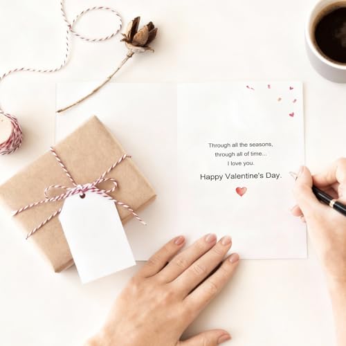 Lesbian Valentine's Day Card - Romantic WLW Love Note
