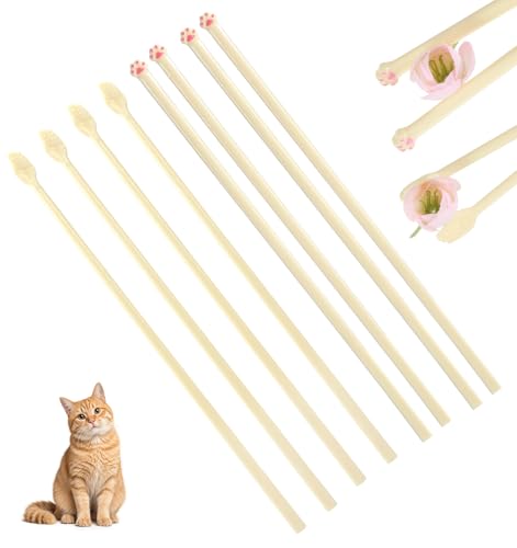 Novelty Tiny Hand & Cat Paw Chopsticks Set, 4 Pairs Non-Slip Plastic