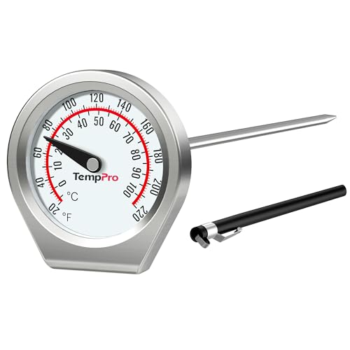 TempPro Analog Instant Read Meat Thermometer with Protective Sheath
