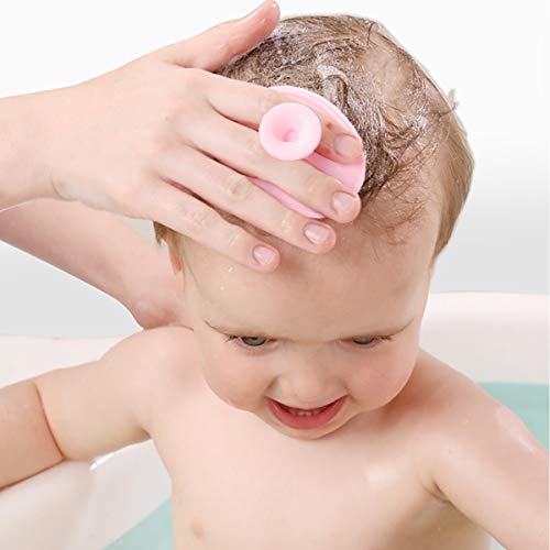 MR LION Silicone Baby Bath Brush & Facial Cleansing Scrubber 4-Pack