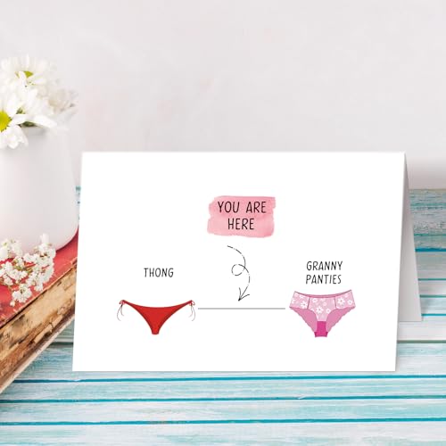 Funny Birthday Card for Women - Snarky Gift for Mom, Sister, Wife