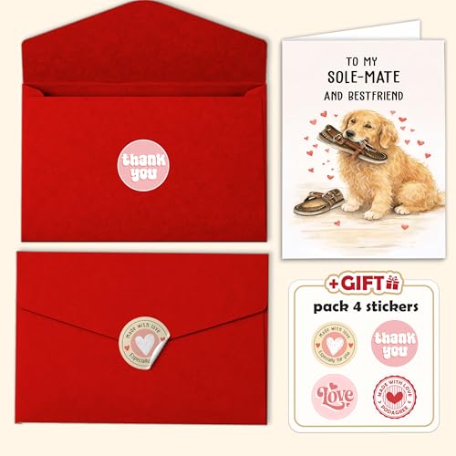 Romantic Anniversary Card for Him/Her - Perfect Gift for Couples