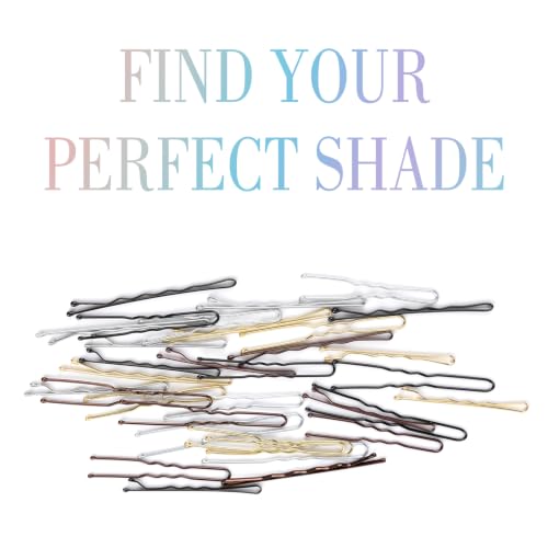 Jelara 200 Pcs U Shaped Bobby Pins Kit Black Hair Pins Set