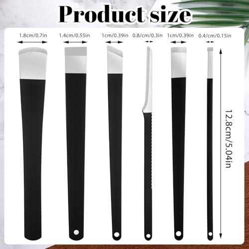 Gtziqa 6-Piece Stainless Steel Ingrown Toenail Removal Kit & Pedicure Tool Set