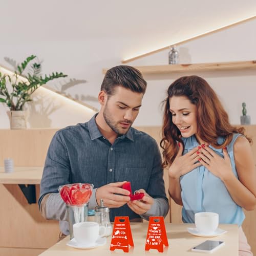 4 PCS Romantic Desk Decorations for Valentine's Day Gifts