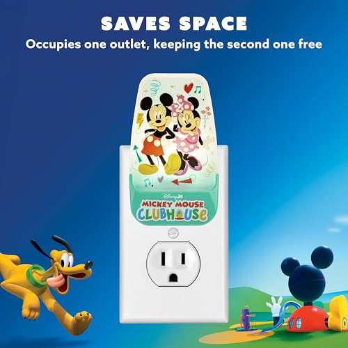 Disney Mickey Mouse Clubhouse LED Night Light - Plug-In & Automatic