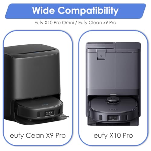 Eufy X10 Pro Omni Mop Pads - 3 Pack Washable Microfiber Refills