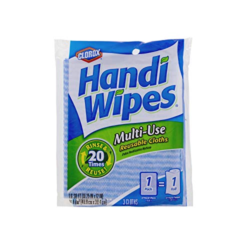 Clorox Handi Wipes - Reusable Super Absorbent Cleaning Cloths (3 Pack)