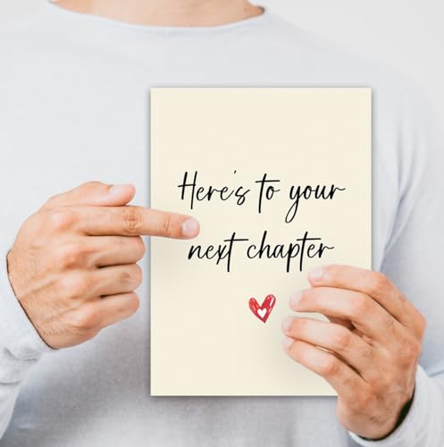 Bestmelo BT-072 Congratulations Card for New Beginnings - Farewell, Retirement, and Good Luck Gifts