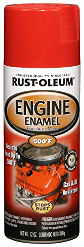 Rust-Oleum Engine Enamel Spray Paint, Ford Red, 11 oz