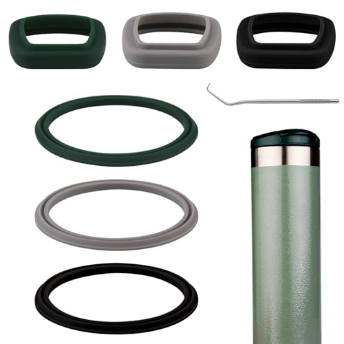 (7 Pack) ubber Seal Replacement for Stanley AeroLight Transit Bottle,Seal Gasket for Stanley AeroLight 16oz/20oz Transit Bottle Leak Proof Insulated Travel Tumbler