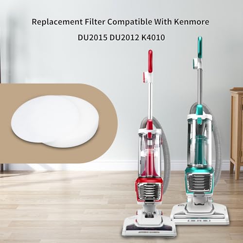 4-Piece Replacement Filter Set for Kenmore DU2012/DU2015/K4010 Vacuums