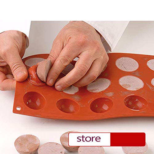 15-Cavity Silicone Chocolate Mold for Cakes & Desserts
