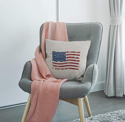 SSOIU American Flag Memorial Pillow Cover - Ssp-013, 18x18