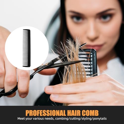 Professional Hair Comb Set 6-Piece Barber Styling Kit