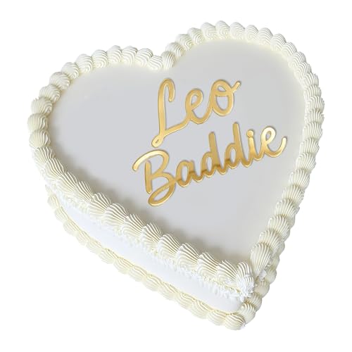 Leo Baddie Cake Topper - Cute Zodiac Birthday Decoration