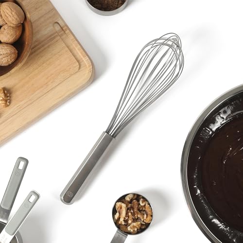 Calphalon Prime 12-Inch Balloon Whisk, Stainless Steel Kitchen Egg Beater