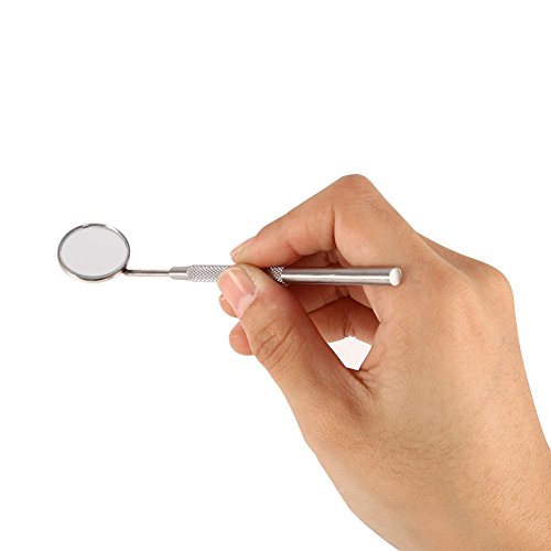 Brrnoo Stainless Steel Eyelash Extension Inspection Mirror