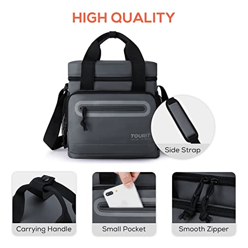 TOURIT Insulated Lunch Bag 14L - Durable Cooler for Work & Outdoor