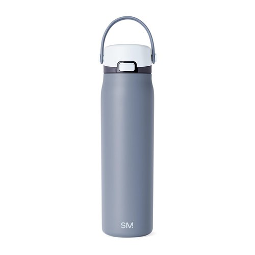 Simple Modern Mesa Sport Water Bottle with Covered Chug Lid | 30oz Cup Holder Friendly Insulated Stainless Steel Bottle for Gym, Sports and Travel | Costal Fog