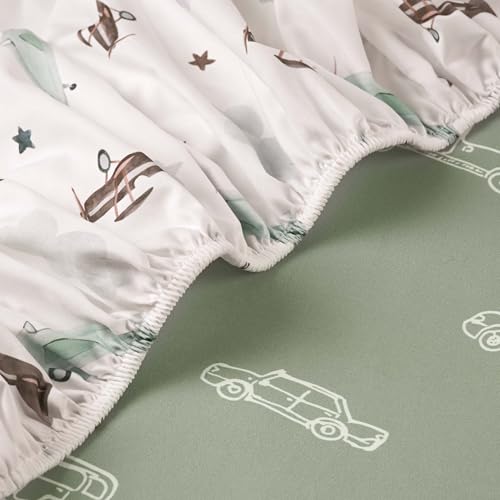 GLLQUEN Baby Bassinet Sheets 2-Pack - Beyond the Horizon
