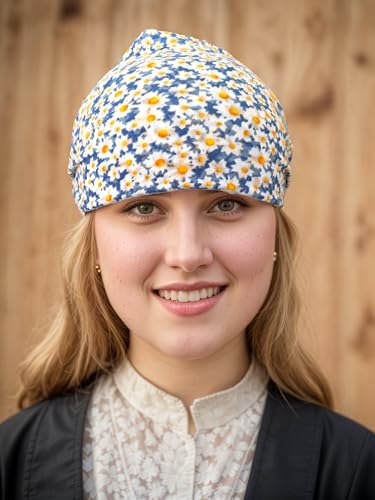 Bomeirc Boho Paisley Stretch Headband Knotted Hair Band for Women