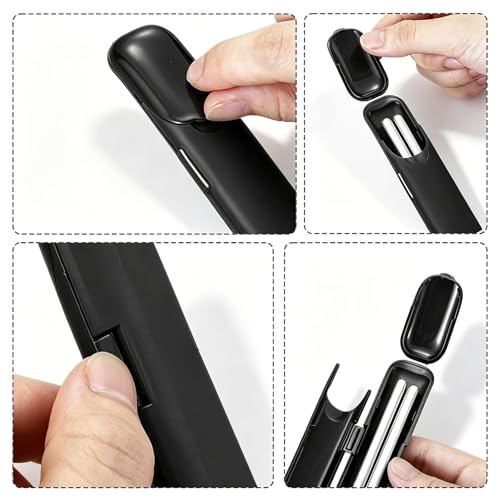 2 PCS Portable Chopstick Storage Case, Slim Plastic Utensil Holder