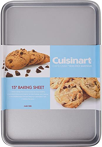 Cuisinart 15-Inch Nonstick Baking Sheet - Heavy Gauge Aluminum